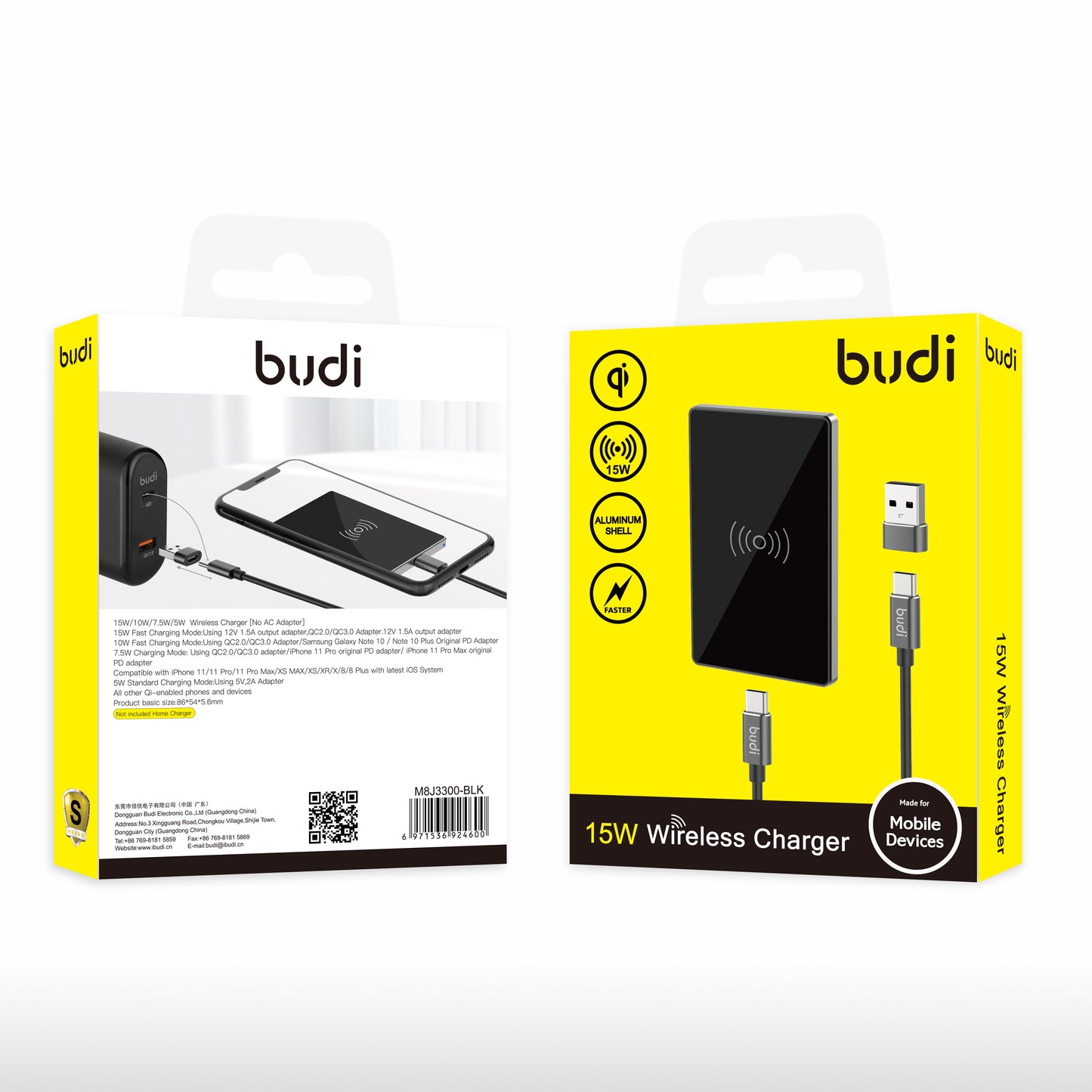 budi - Thinest Wireless Charging Pad
