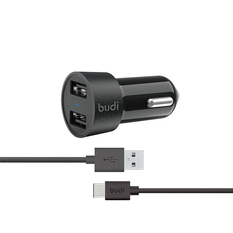 budi - Car Charger with Type-C Charger