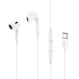 budi - Type-C Wired Earphones, EarPods-Style (White)