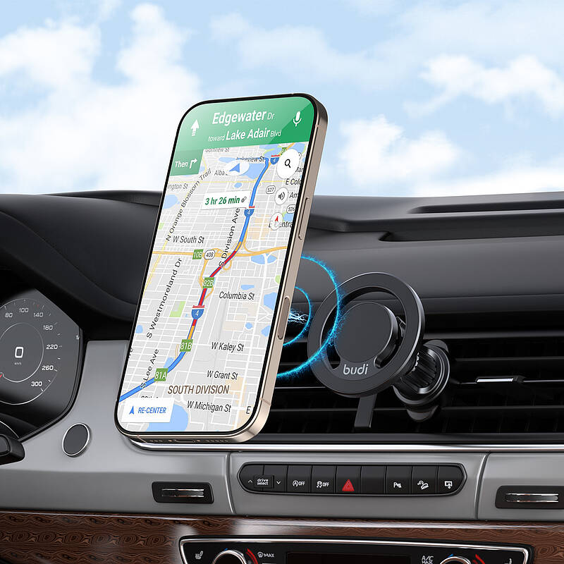 budi - Dual Magsafe Car Phone Holder