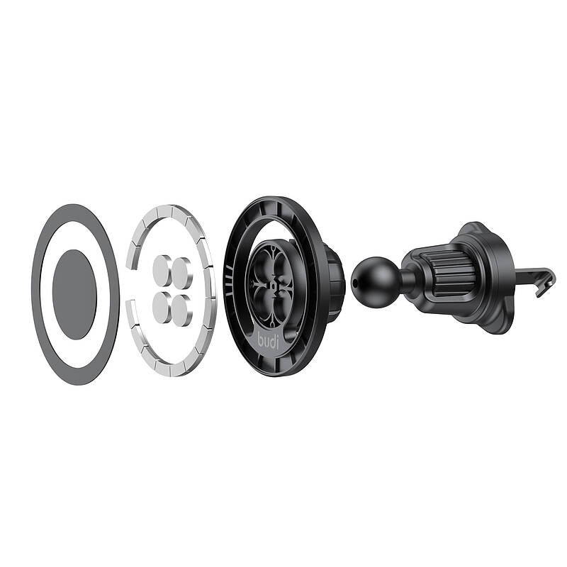 budi - Dual Magsafe Car Mount + Magsafe Charger