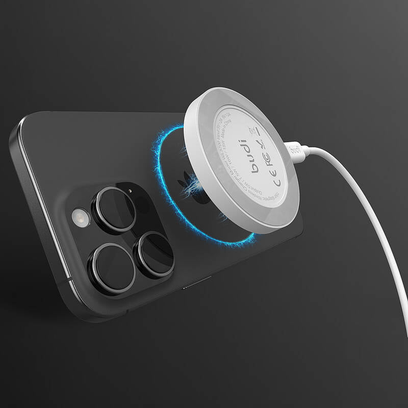 budi - Dual Magsafe Car Mount + Magsafe Charger