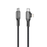 budi - Type-C to Lightning + Type-C