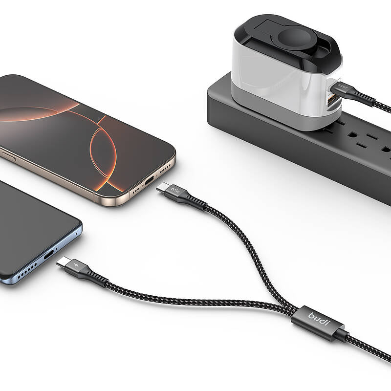 budi - 2 in 1 Type C Cable