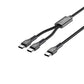 budi - 2 in 1 Type C Cable