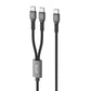 budi - 2 in 1 Type C Cable