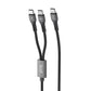 budi - 2 in 1 Type C Cable