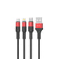 budi - 3 in 1 Braided Charging Cable