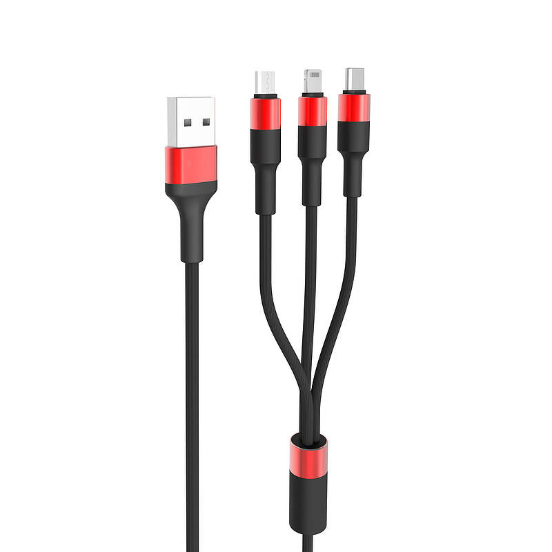 budi - 3 in 1 Braided Charging Cable